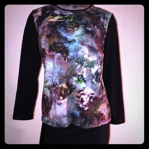 Michele Boyard Long Sleeve T-Shirt Size 42 (L)